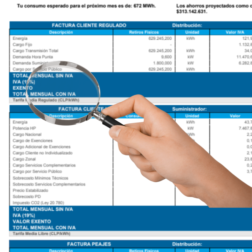 Te acompañamos para que entiendas el desglose de tu factura de electricidad